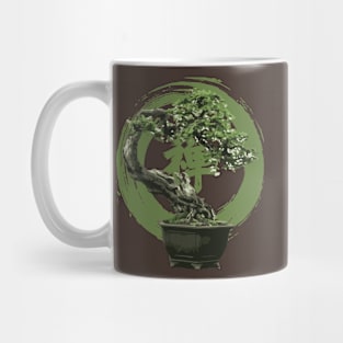 Japanese Peace Zen Bonsai Tree Mug